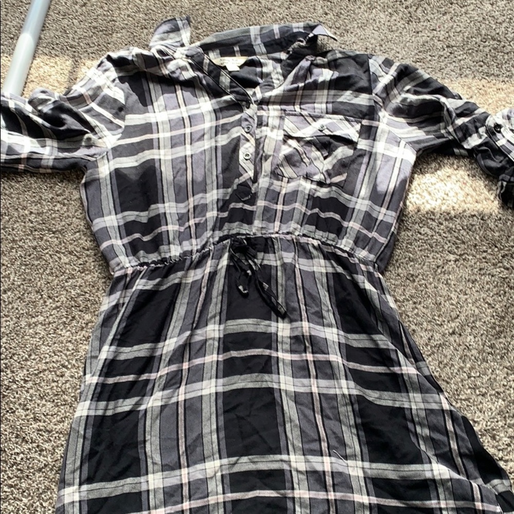 Flannel dress